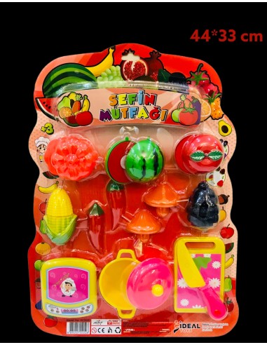 KART.19 PCS MEYVE-SEBZE KESME SETİ...