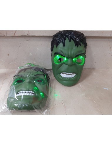 PVC'DE IŞIKLI HULK MASKE