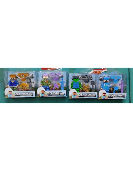 PVC KUT.MYCRAFT LEGO SET
