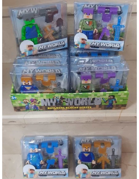 PVC KUT.MYCRAFT LEGO SET