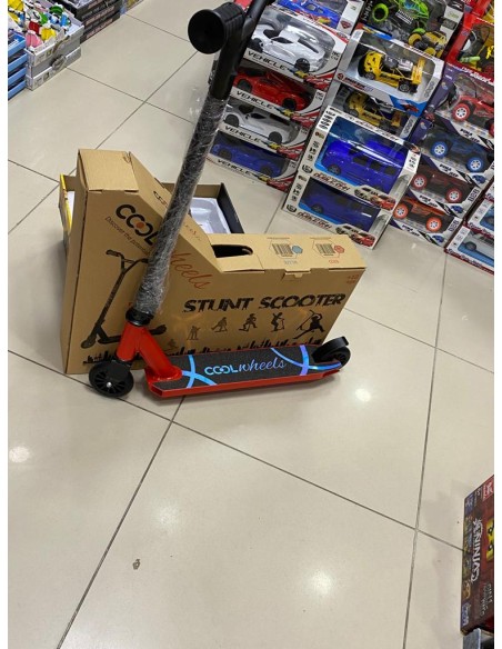 METAL 2 TEKER KIRMIZI STUNT SCOOTER 12+