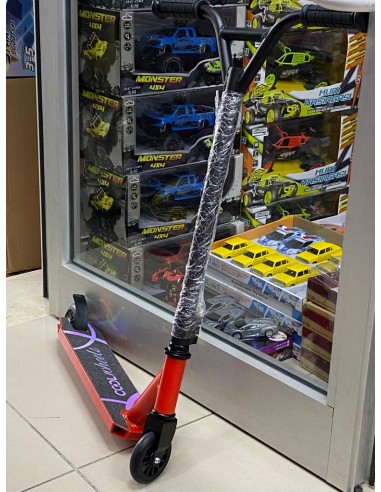 METAL 2 TEKER KIRMIZI STUNT SCOOTER 12+