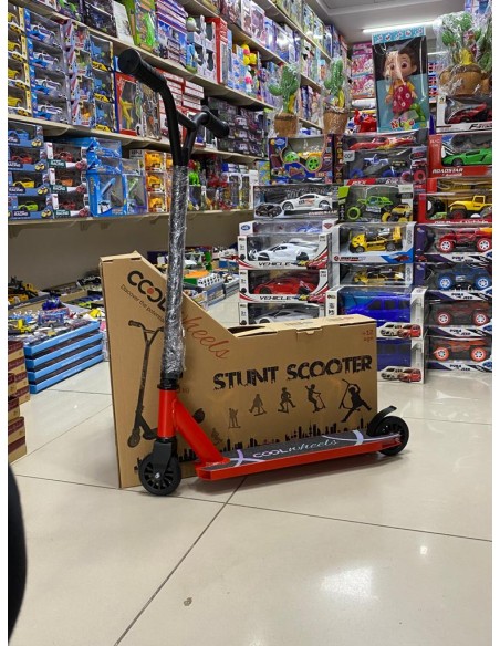 METAL 2 TEKER KIRMIZI STUNT SCOOTER 12+