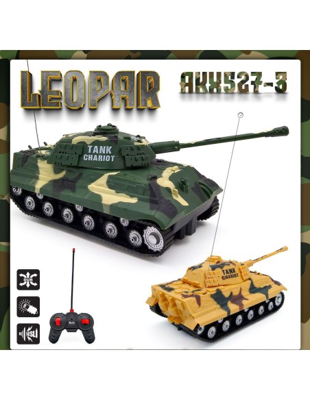 KUT.U/K PİLLİ 4  FONKSİYON LEOPAR TANK