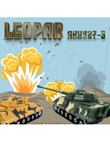 KUT.U/K PİLLİ 4  FONKSİYON LEOPAR TANK