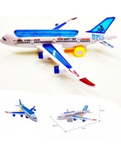 KUT.PİLLİ IŞIKLI YOLCU UÇAĞI 30CM 2