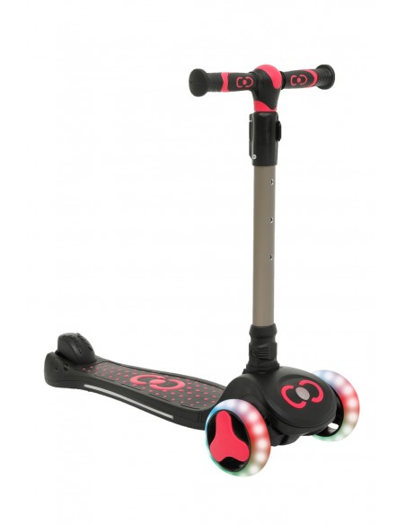 6+ PEMBE LED IŞIKLI NOVA SCOOTER 3 TEKER