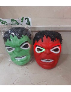 PVC'DE IŞIKLI HULK MASKE