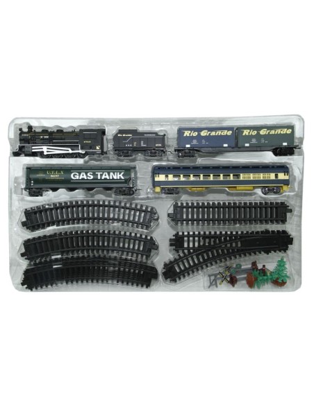 KUT. Işıklı ve Sesli 33 Parça Classic Büyük Tren Seti