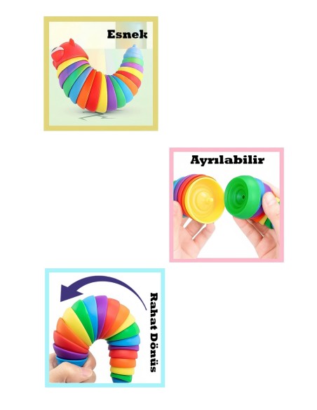 STANDLI SEVİMLİ EĞİTİCİ TIRTIL SÖK-TAK 20CM