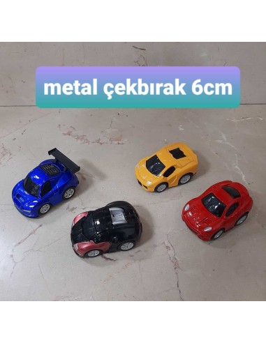 METAL ÇEKBIRAK MİNİ ARAÇLAR 6CM