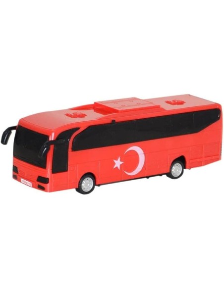 STANDLI SÜRT.TÜRK BAYRAKLI OTOBÜS 23CM