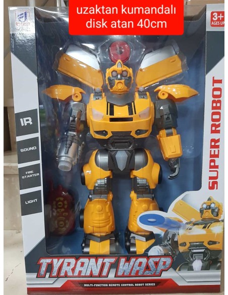 KUT.U/K DİSK ATAN FONKSİYONLU BÜYÜK EŞEK ARISI ROBOT 40CM