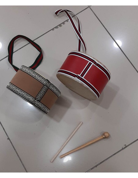 DERİ DAVUL SABİT KEMERLİ 18CM*10CM