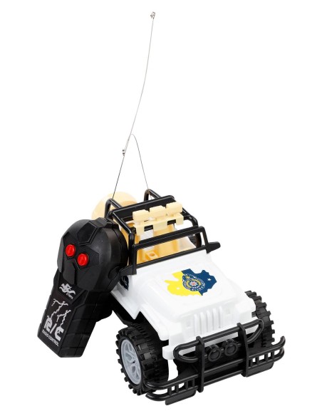KUT.U/K PİLLİ İLERİ-GERİ POLİS JEEP 16CM