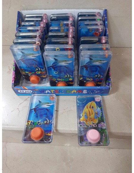 STANDLI  SU OYUNU TEK TUŞLU BALIK RESİMLİ 11cm*6cm