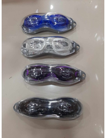 PVC KUT.Silikon Yüzücü Gözlüğü (Buğu Önleyici & Uv Filtre)
