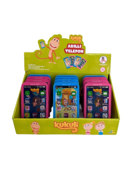 STANDLI PİLLİ KUKULİ AKILLI CEP TELEFONU LİSANSLI