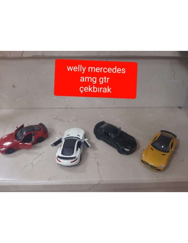 WELLY METAL ÇEKBIRAK MERCEDES AMG GTR...