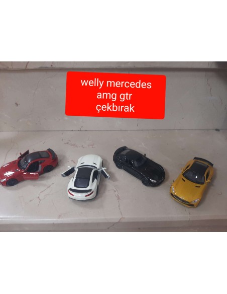 WELLY METAL ÇEKBIRAK MERCEDES AMG GTR 12CM