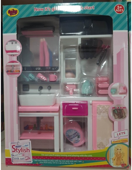 KUT.2'Lİ LAVABO ÜTÜ MASASI SET