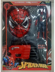 KUT.SPİDERMAN +MASKE+NERF...