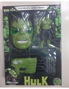 KUT.HULK+MASKE+NERF SİLAH...