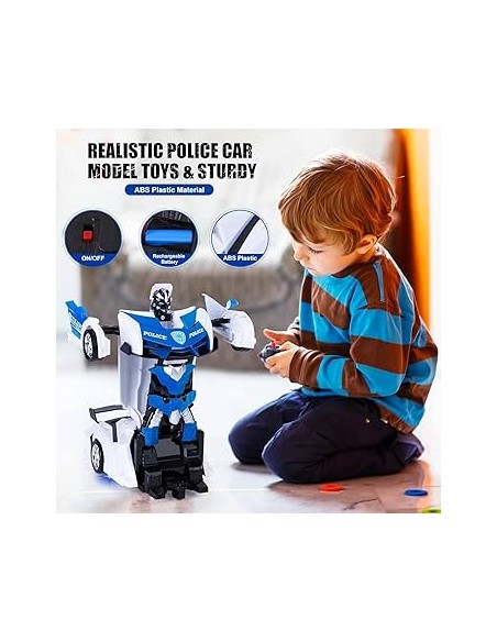 KUT.U/K ŞARJLI DUMAN ATAN OTO-ROBOT POLİS DÖNÜŞEN  FONKSİYONLU