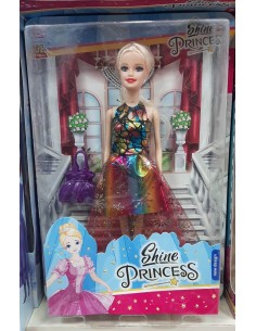 KUT.PRENSES BARBİE BEBEK 28CM 2
