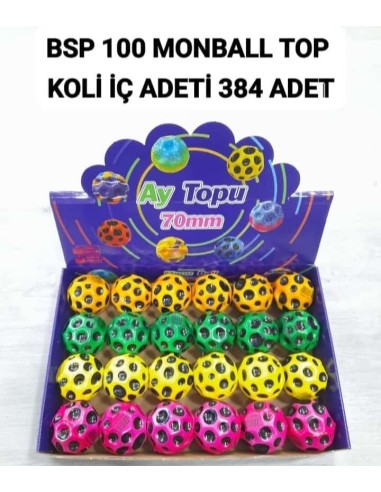 STANDLI IŞIKLI MONBALL ZIPLAYAN TOP
