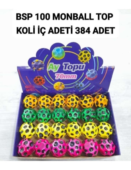 STANDLI IŞIKLI MONBALL ZIPLAYAN TOP