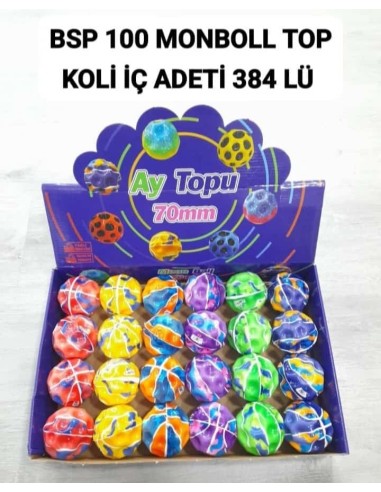 STANDLI IŞIKLI MONBALL ZIPLAYAN TOP