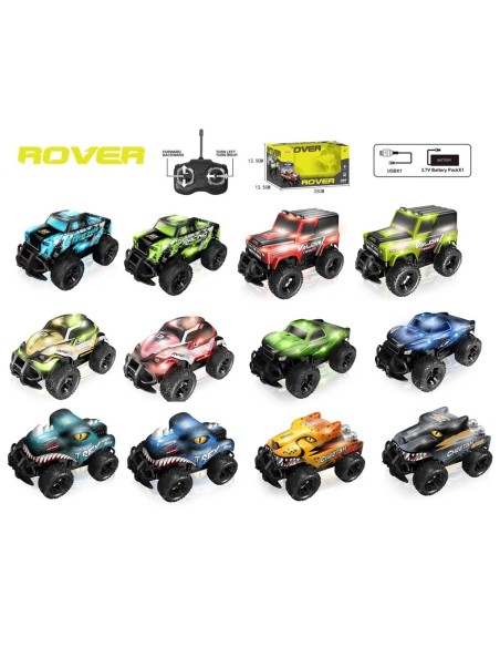 KUT.U/K Şarjlı Rover Off-Road Işıklı Araba 1:24