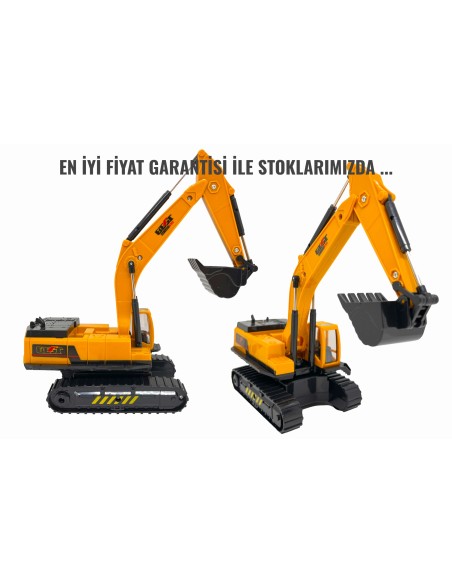 STAND'DA TEKER SÜRTMELİ EKSAVATÖR KEPÇE 27CM