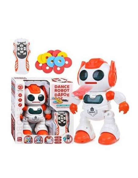 KUT.PİLLİ U/K PROGRAMLANABİLİR DİSK ATAN AKILLI ROBOT