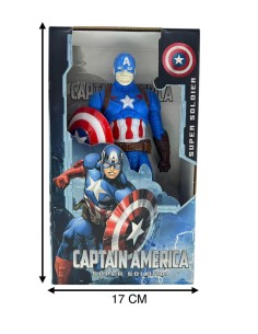 KUT.CAPTAN AMERİCA SESLİ 30CM