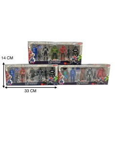 KUT.5Lİ KARAKTER SET  10CM