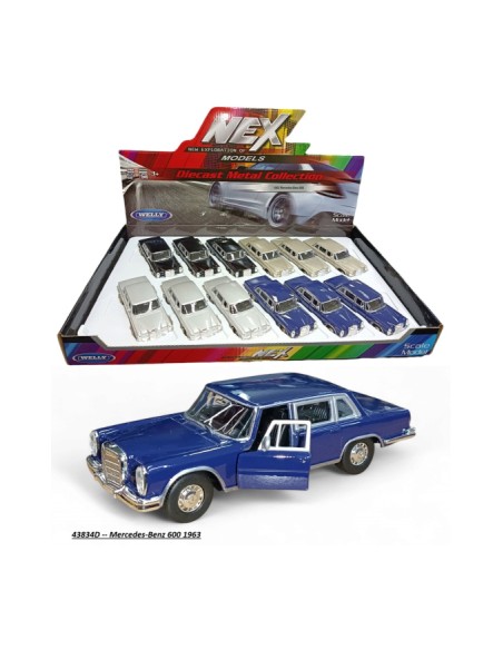WELLY METAL ÇEKBIRAK 1963 MERCEDES-BENZ 600 12CM