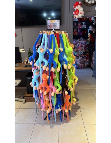 90 CM PELUŞ MAYMUN ÇIRTLI SARILAN