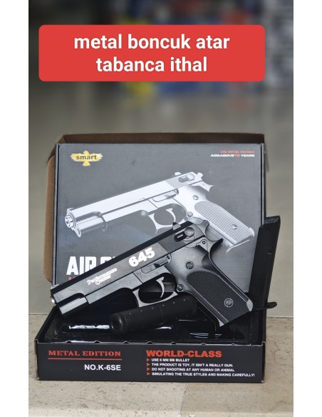 KUT. METAL TABANCA BONCUK ATAR İTHAL KALİTELİ 2 RENK