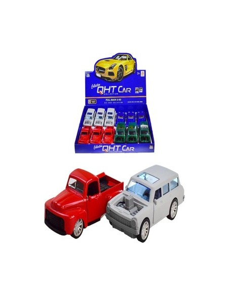 STAND DA METAL ÇEKBIRAK ANTİKA ARABA12CM KAPILARI AÇILIR