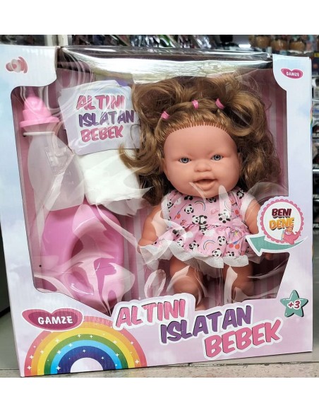 KUT.TR KONUŞAN ALTINI ISLATAN ELİF ET BEBEK