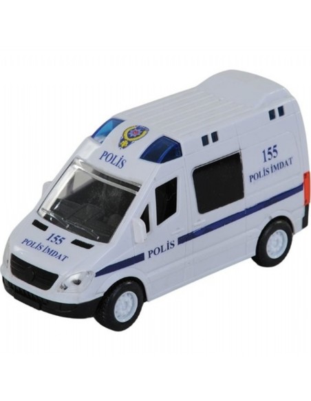 KU.SÜRT.PİLLİ SESLİ POLİS EKİP ARABASI 16CM