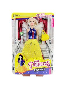 KUT.PRENSES BARBİE BEBEK 28CM