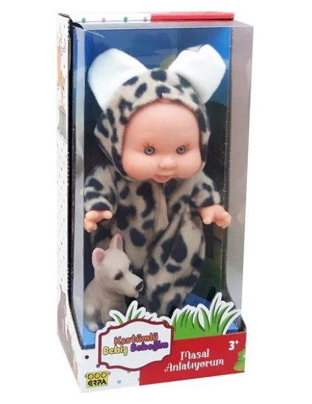 KUT.KOSTÜMLÜ MASAL ANLATAN ET BEBEK 25CM