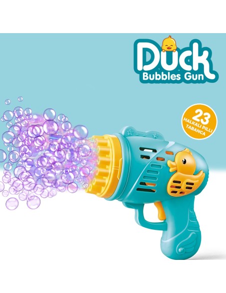 KUT. MAVİ PİLLİ DUCK KÖPÜK TABANCASI
