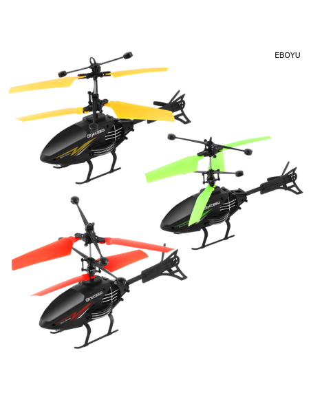 KUT.ŞARJLI U/K UÇAN VE SENSÖRLÜ HELİKOPTER 2 FONKSİYONLU 18CM