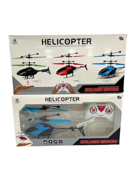 KUT.ŞARJLI U/K UÇAN VE SENSÖRLÜ HELİKOPTER 2 FONKSİYONLU 18CM
