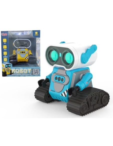 KUT.U/K ŞARJLI Robot-Araba EL SENSÖR ÖZELİKLİ (Mavi-Sarı)