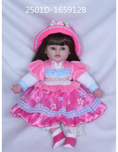 PVC'DE GERÇEK YÜZLÜ BEBEK  40CM 16İNCH